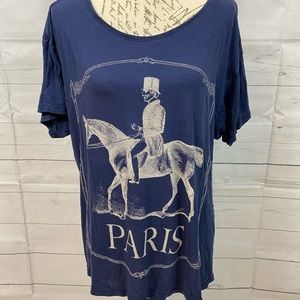Wildfox “Paris” oversized t-shirt